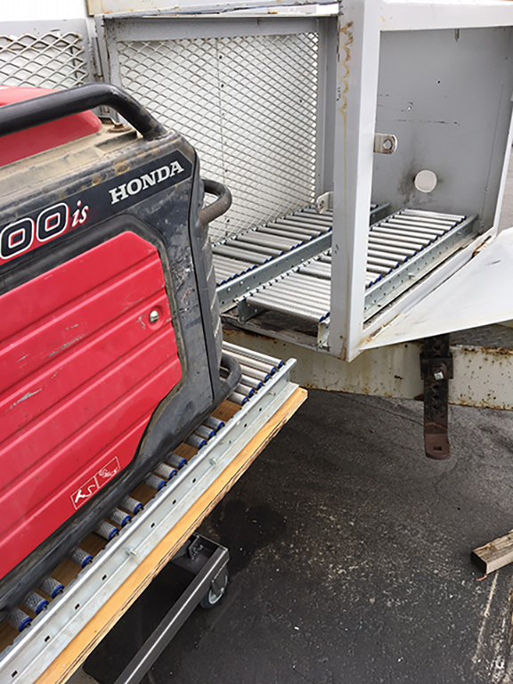 Removal of Heavy Generator from Response Trailer Occupational Safety